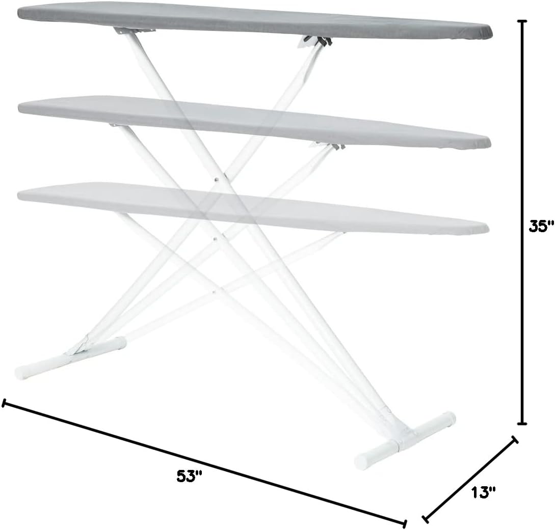 Seymour Home Products Ironing Board Full Size Steel T-Legs, Gray