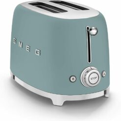 SMEG 50's Retro Style 2 Slice Toaster, Emerald Green