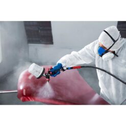 BLACK WIDOW BY SPECTRUM Professional HVLP Gravity Feed Paint Sprayers with Side Fan Control