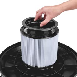 BAUER 9 Gallon 4.5 Peak Horsepower Wet/Dry Vacuum