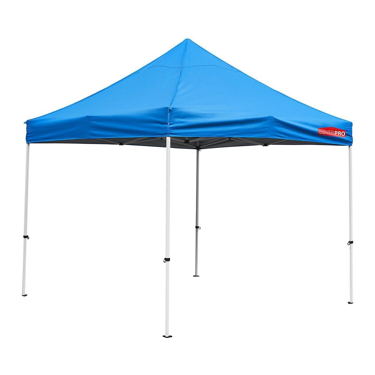 COVERPRO 10 ft. x 10 ft. Heavy Duty Straight Leg Pop-Up Canopy
