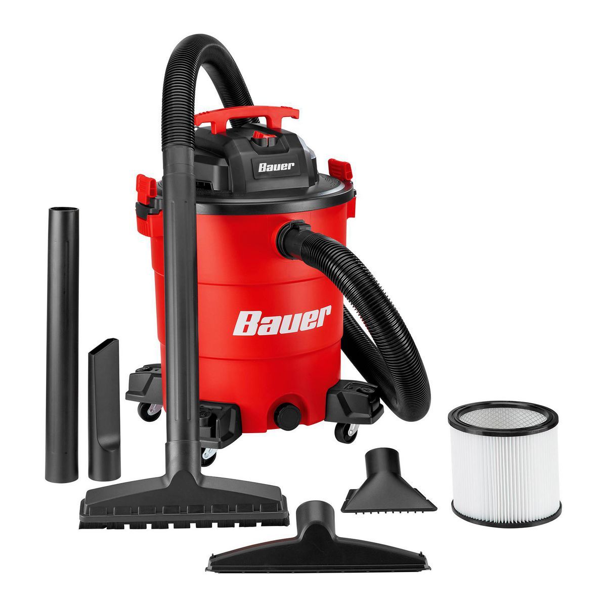 BAUER 14 Gallon Wet/Dry Vacuum
