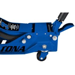 DAYTONA 3 Ton Long-Reach Low-Profile Professional Floor Jack with RAPID PUMP, Blue