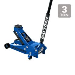 DAYTONA 3 Ton Professional Floor Jack with RAPID PUMP, Blue