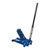 DAYTONA 3 ton Low-Profile Professional Floor Jack with RAPID PUMP, Blue