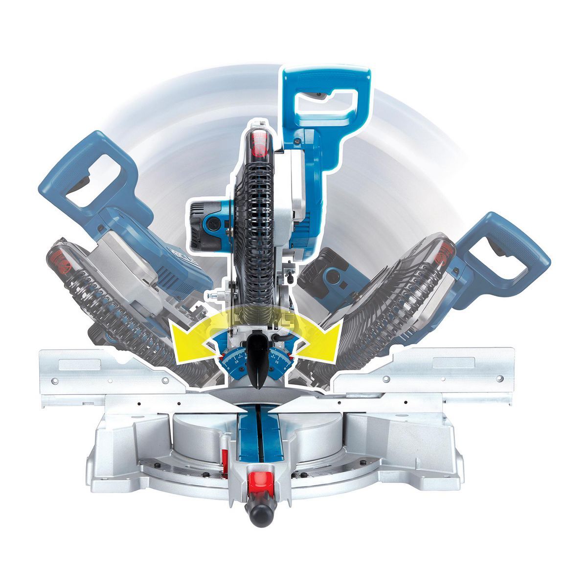 HERCULES 12 in. Dual-Bevel Sliding Compound Miter Saw with Precision LED Shadow Guide