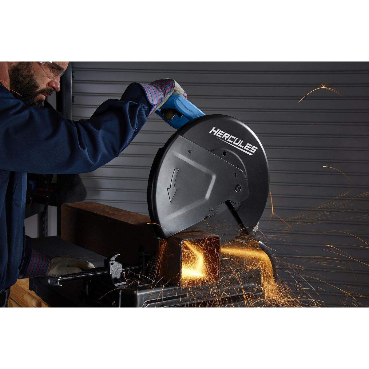 HERCULES 15 Amp 4.3 HP 14 in. Abrasive Cut-Off Saw