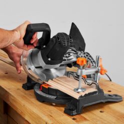 WARRIOR 7-1/4 in. Single Bevel Compound Miter Saw