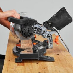 WARRIOR 7-1/4 in. Single Bevel Compound Miter Saw