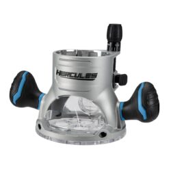 HERCULES 12 Amp Variable Speed Fixed Base Router with Plunge Base Kit