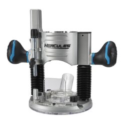 HERCULES 12 Amp Variable Speed Fixed Base Router with Plunge Base Kit
