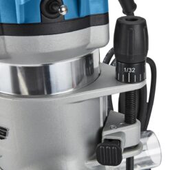HERCULES 12 Amp Variable Speed Fixed Base Router with Plunge Base Kit