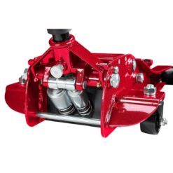 DAYTONA 3 Ton Low-Profile Superduty Floor Jack with RAPID PUMP, Candy Apple Metallic Red