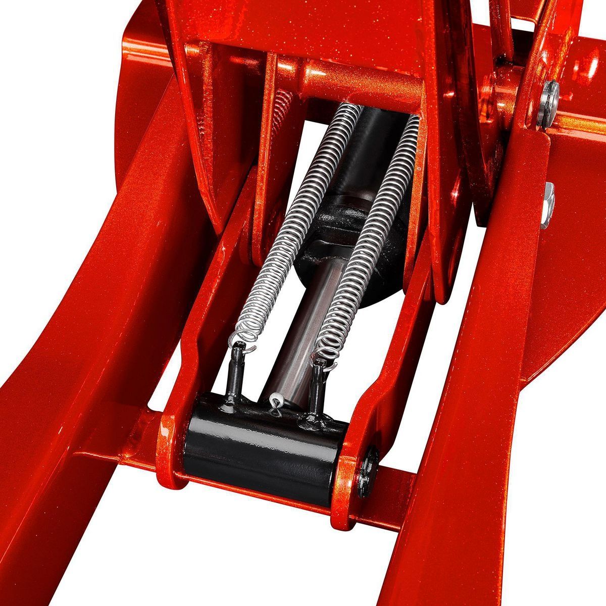 DAYTONA 3 Ton Low-Profile Superduty Floor Jack with RAPID PUMP, Sunburst Metallic Orange