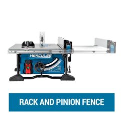 HERCULES 15 Amp, 10 in. Compact Jobsite Table Saw with Rack and Pinion Fence