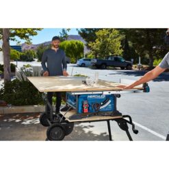 HERCULES 15 Amp, 10 in. Compact Jobsite Table Saw with Rack and Pinion Fence
