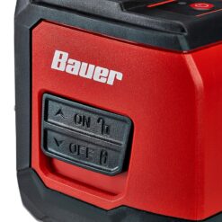 BAUER 50 ft. Self-Leveling 360° Horizontal Cross Line Laser Level