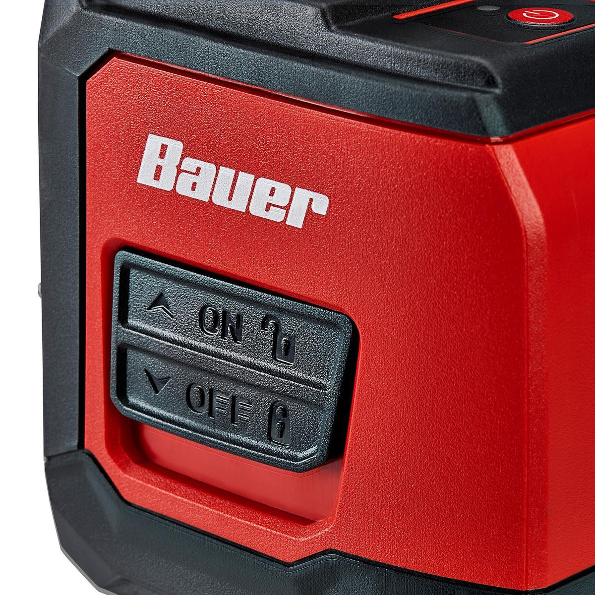 BAUER 50 ft. Self-Leveling 360° Horizontal Cross Line Laser Level