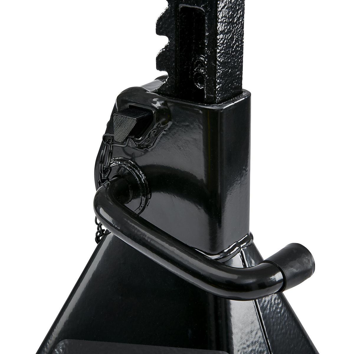 DAYTONA 6 Ton Heavy Duty Ratcheting Jack Stands, Black