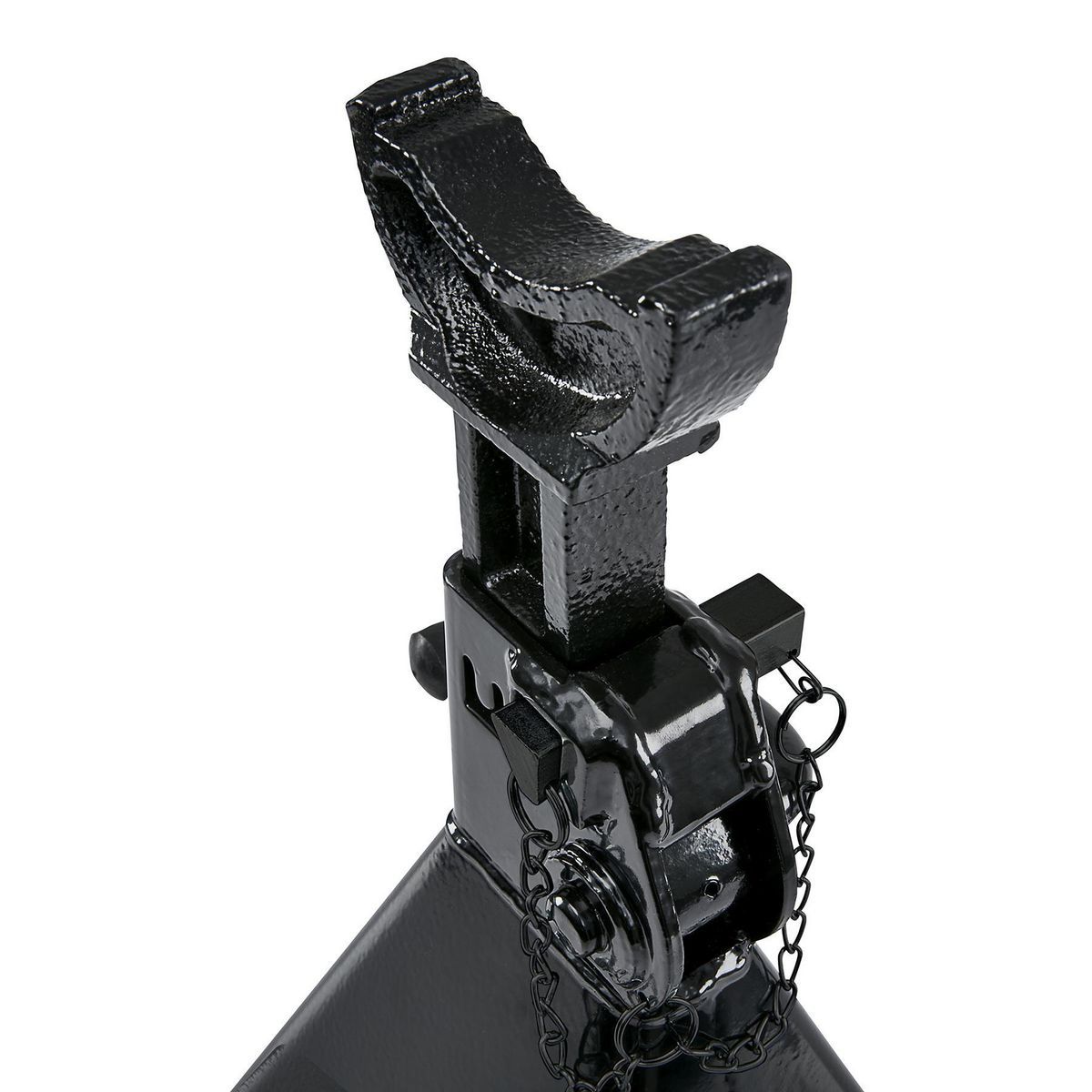 DAYTONA 6 Ton Heavy Duty Ratcheting Jack Stands, Black