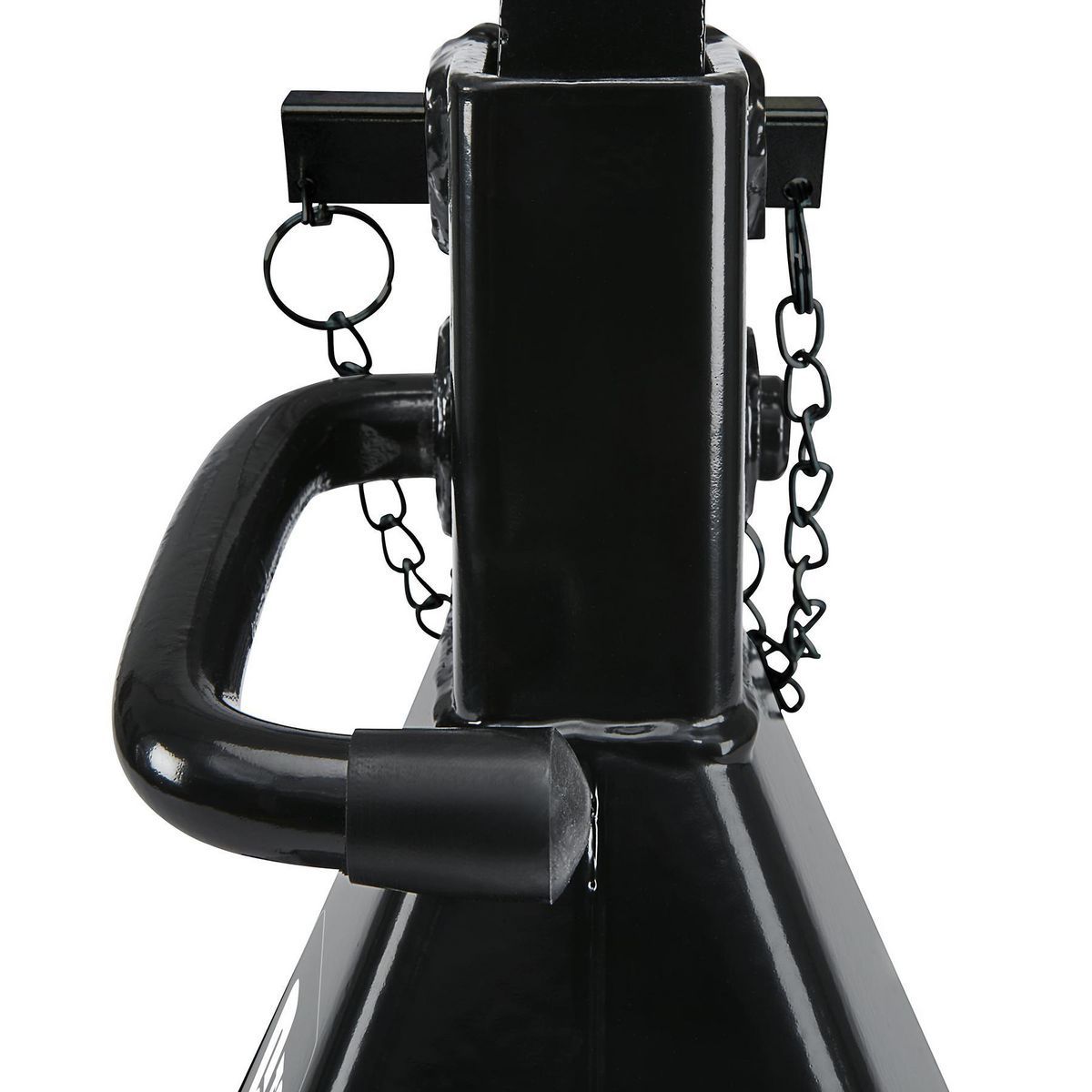 DAYTONA 6 Ton Heavy Duty Ratcheting Jack Stands, Black