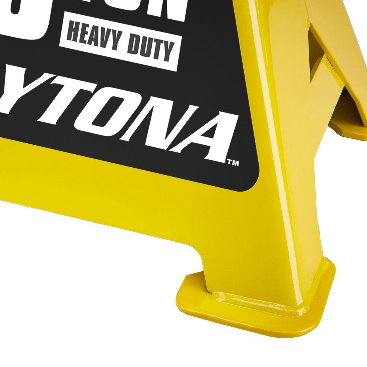 DAYTONA 6 Ton Heavy Duty Ratcheting Jack Stands, Yellow