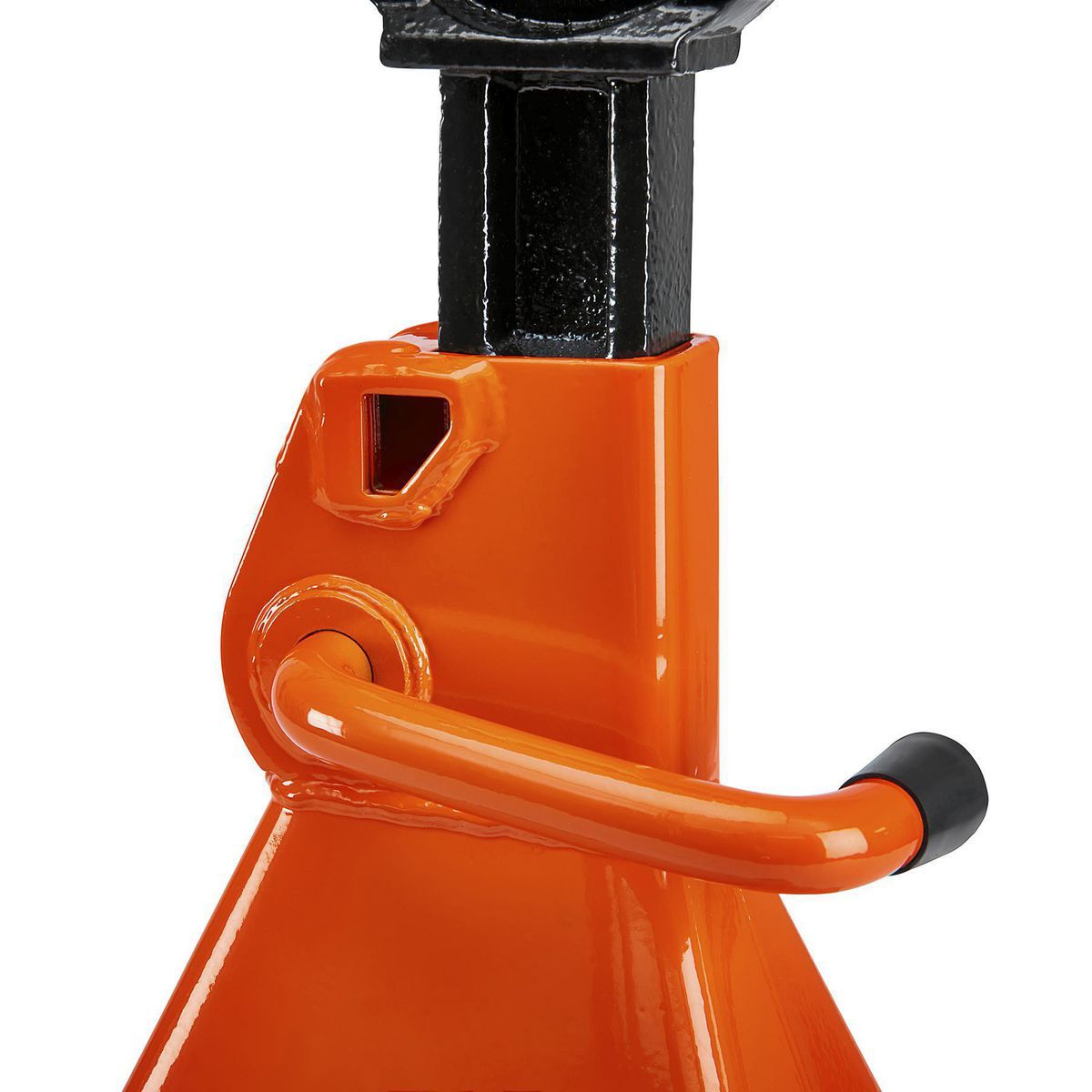 DAYTONA 6 Ton Heavy Duty Ratcheting Jack Stands, Orange
