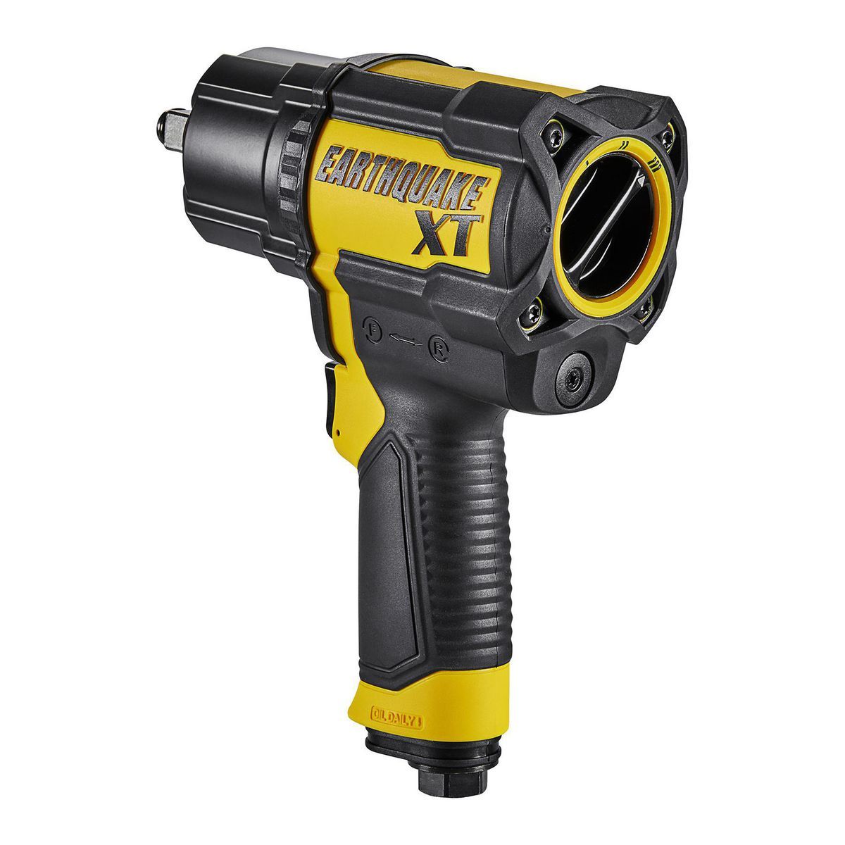 EARTHQUAKE XT 1/2 in. Composite Air Impact Wrench, Twin Hammer, 1200 ft. lbs. , Yellow