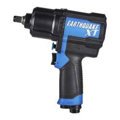 EARTHQUAKE XT 1/2 in. Composite Air Impact Wrench, Twin Hammer, 1200 ft-lbs, Blue