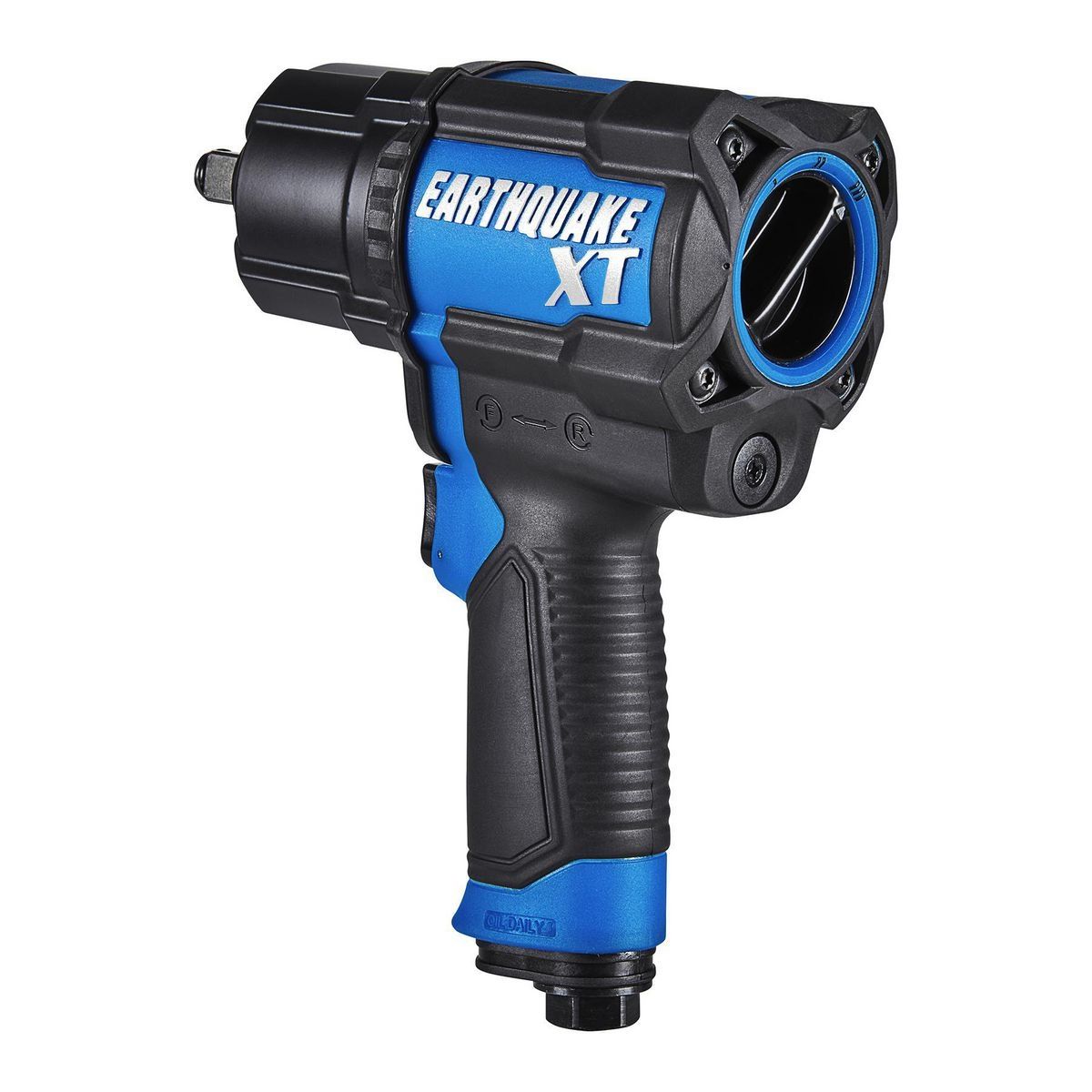 EARTHQUAKE XT 1/2 in. Composite Air Impact Wrench, Twin Hammer, 1200 ft-lbs, Blue