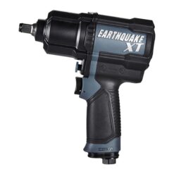EARTHQUAKE XT 1/2 in. Composite Air Impact Wrench, Twin Hammer, 1200 ft-lbs, Gunmetal