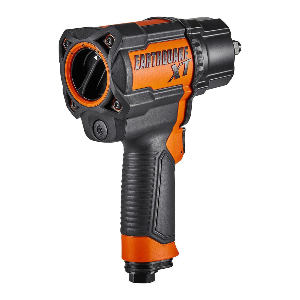 EARTHQUAKE XT 1/2 in. Composite Air Impact Wrench, Twin Hammer, 1200 ft-lbs, Orange