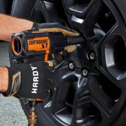 EARTHQUAKE XT 1/2 in. Composite Air Impact Wrench, Twin Hammer, 1200 ft-lbs, Orange