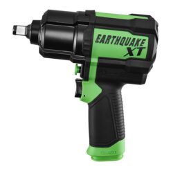 EARTHQUAKE XT 1/2 in. Composite Air Impact Wrench, Twin Hammer, 1200 ft-lbs, Green