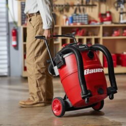 BAUER 16 Gallon Wet/Dry Vacuum with Cart