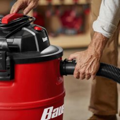 BAUER 16 Gallon Wet/Dry Vacuum with Cart