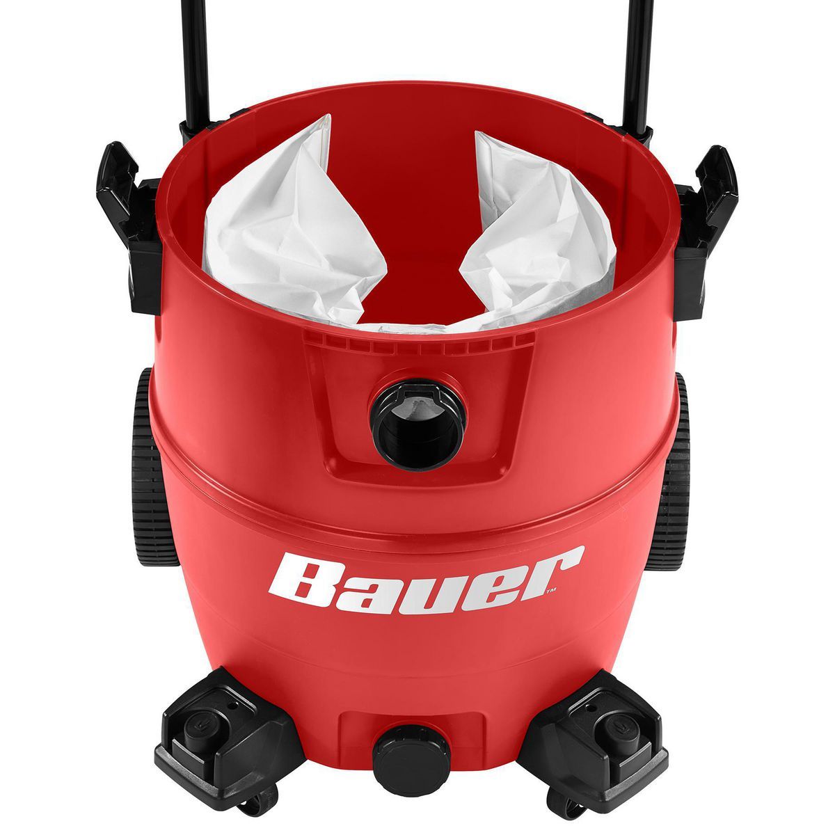 BAUER 16 Gallon Wet/Dry Vacuum with Cart
