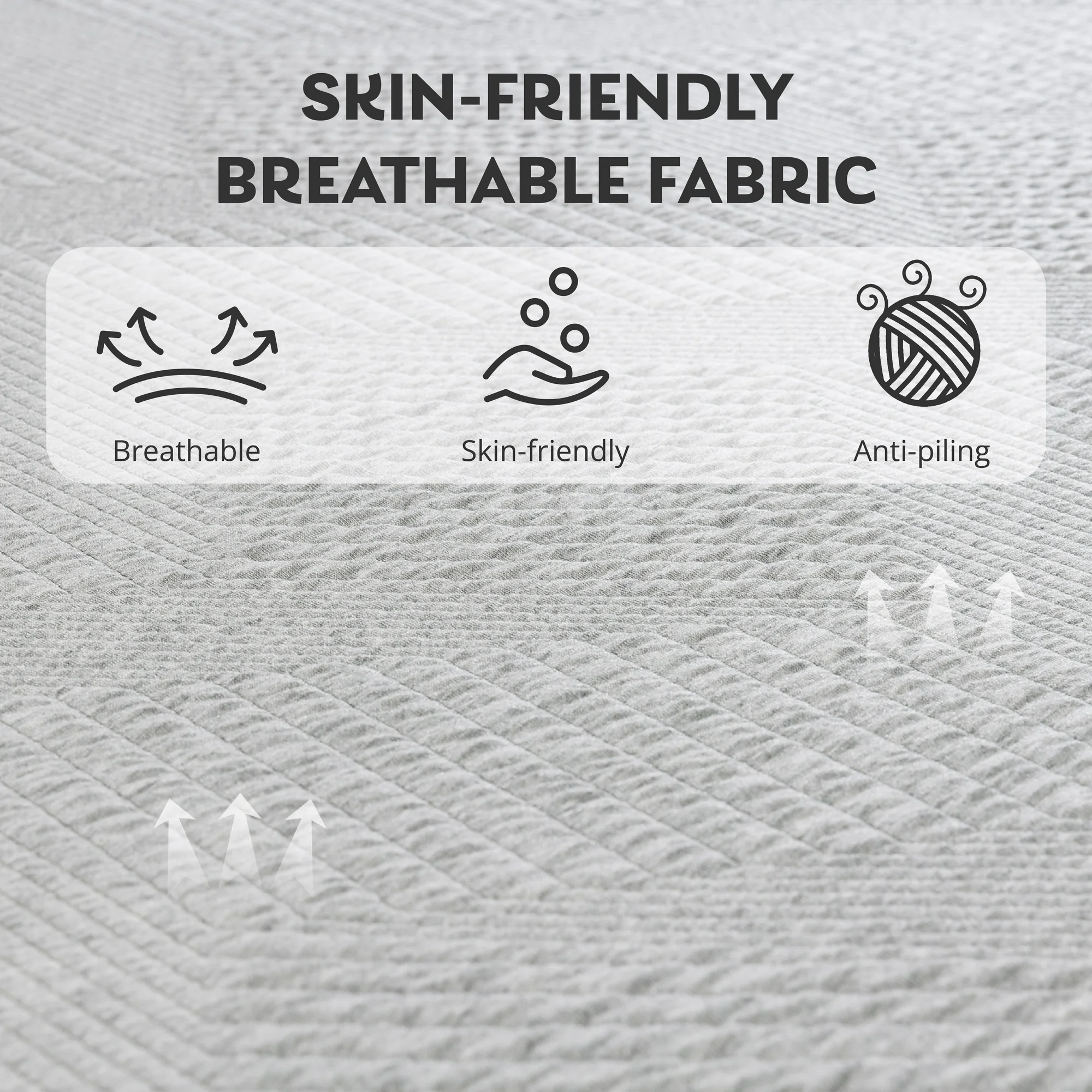 MLILY Ego Gray 14 inch Gel Memory Foam Mattress, Queen Mattress in a Box, Medium