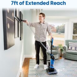 Vacmaster UC0501 Bagless Upright Vacuum Cleaner with Large Dust Cup Capacity, Efficient Cyclone Filtration System & 17ft Cord for Carpet