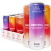 Moment Botanical Soda Soft Drink (Shark Tank) - SPARKLING Non Alcoholic Drinks, Berry Blast, 12-pack