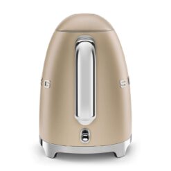 SMEG 50's Retro Style Electric Water Kettle with Automatic Shutoff, Removable Base, and Water Indicator, KLF03CHMUS, Matte Campagne