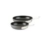 All-Clad HA1 Hard Anodized Non Stick Fry Pan Set 2 Piece, 8, 10 Inch, Induction, Oven Broiler Safe 500F, Dishwasher Safe Black