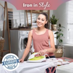 Bartnelli Classic Ironing Board Premium Iron Board with 4 Layered Cover & Pad, 4 Steel Legs (43x14)