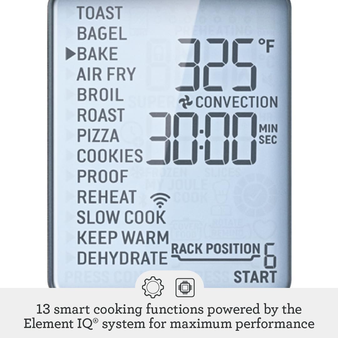 Breville Joule Smart Oven Air Fryer Pro BOV950BSS, Brushed Stainless Steel