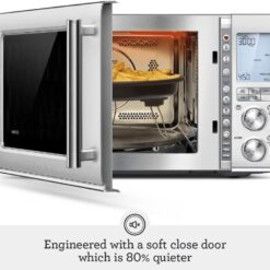 Breville BMO870BSS1BUC1 Combi Wave 3-in-1 Microwave, Brushed Stainless Steel