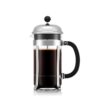 Bodum 34oz Chambord French Press Coffee Maker, High-Heat Borosilicate Glass, Polished Stainless Steel – Made in Portugal
