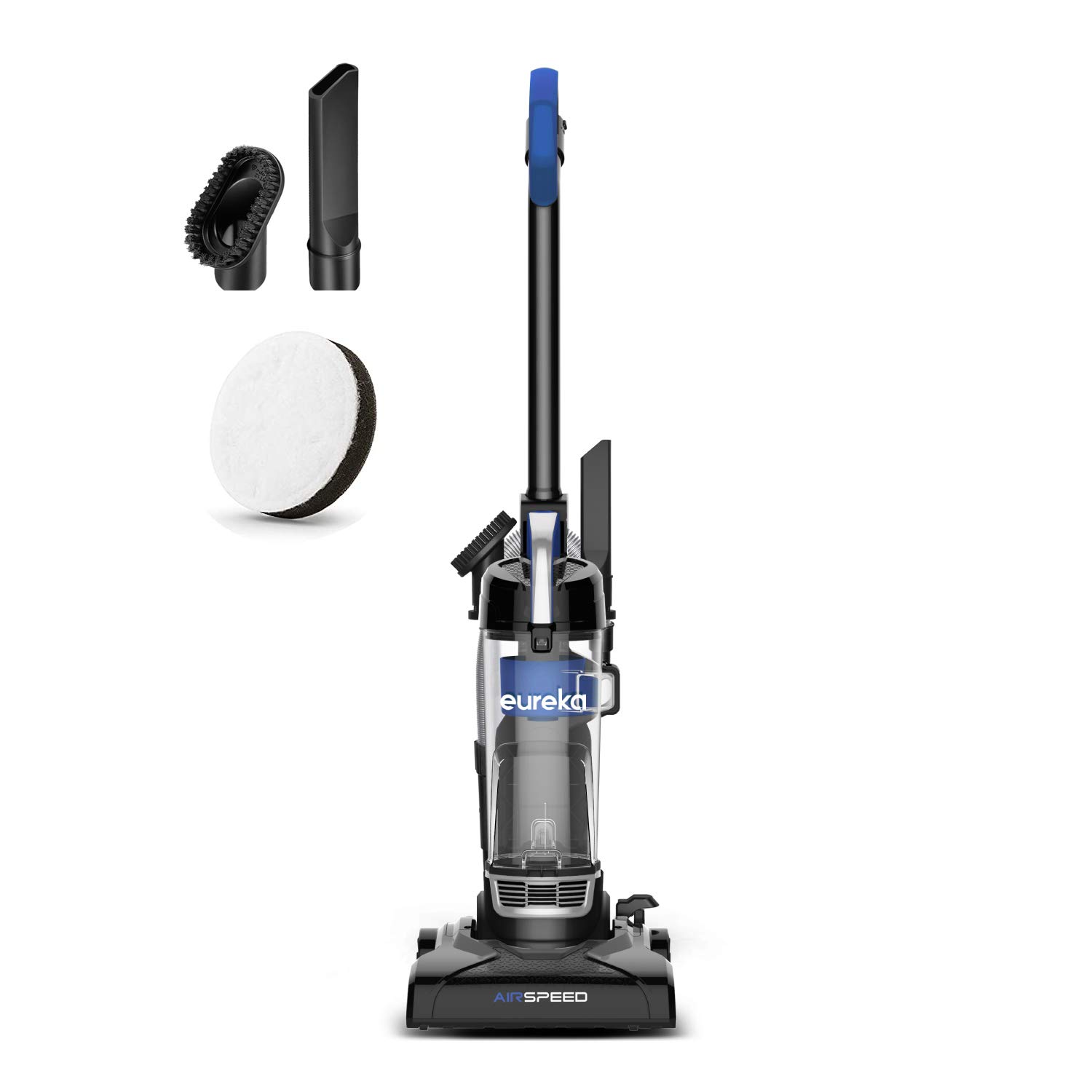 Eureka NEU10AE5 Powerful Bagless Upright Vacuum Cleaner Carpet and Floor, Blue