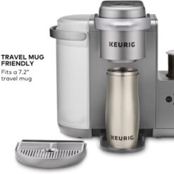 Silver Keurig K-Cafe Single Serve K-Cup Coffee, Latte and Cappuccino Maker