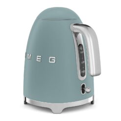 SMEG 50's Retro Style 7-Cup Electric Water Kettle with Automatic Shutoff, Removable Base, and Water Indicator (Jade)