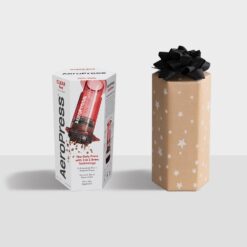 AeroPress Clear Red Coffee Press – 3 In 1 Brew Method Combines French Press, Pourover, Espresso, Red
